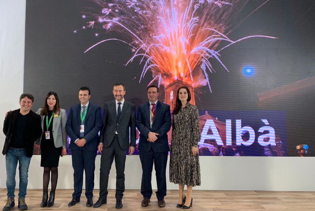Presentación en Fitur de la Nit de L'Albà Presentación en Fitur de la Nit de L'Albà
