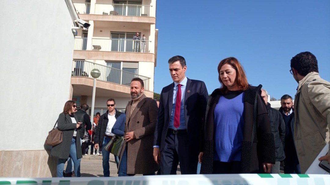 Sánchez declarará Balears zona catastrófica tras el paso de 'Gloria'