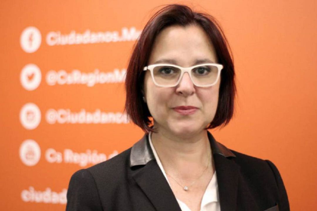 Isabel Franco en la sede de Ciudadanos Isabel Franco en la sede de Ciudadanos