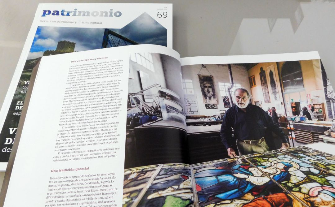 Ejemplar de la revista Patrimonio Ejemplar de la revista Patrimonio