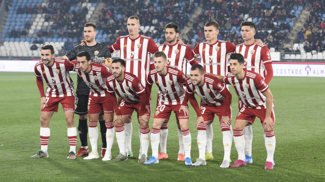 La plantilla del Almería cuenta con 21 efectivos