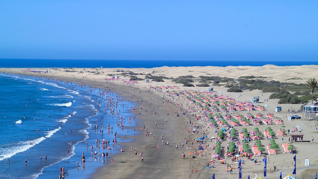 Los nuevos kioscos de Maspalomas y Playa del Inglés se instalarán en febrero