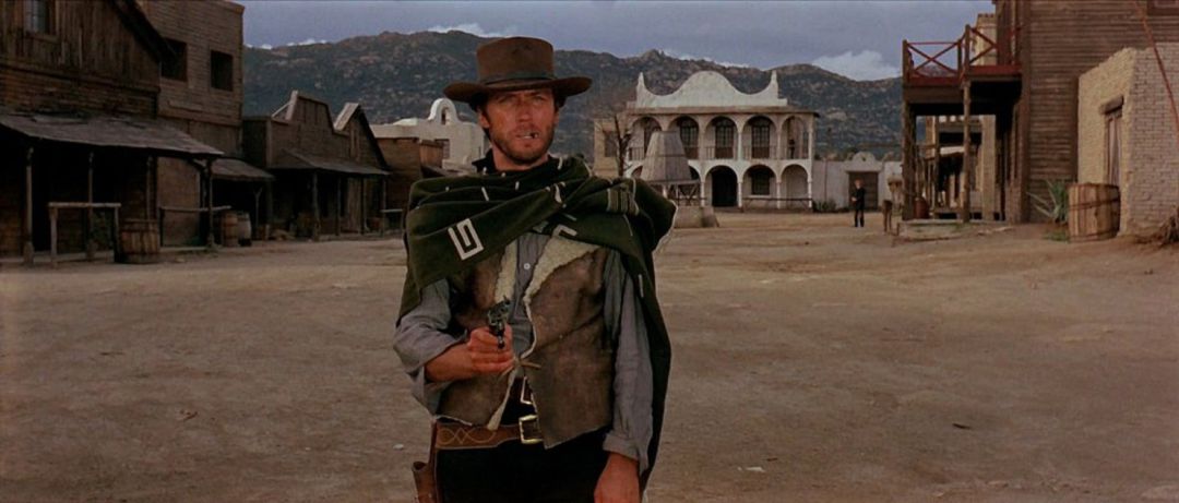 Clint Eastwood en 'Por un puñado de dólares, rodada en Hoyo de Manzanares Clint Eastwood en 'Por un puñado de dólares, rodada en Hoyo de Manzanares