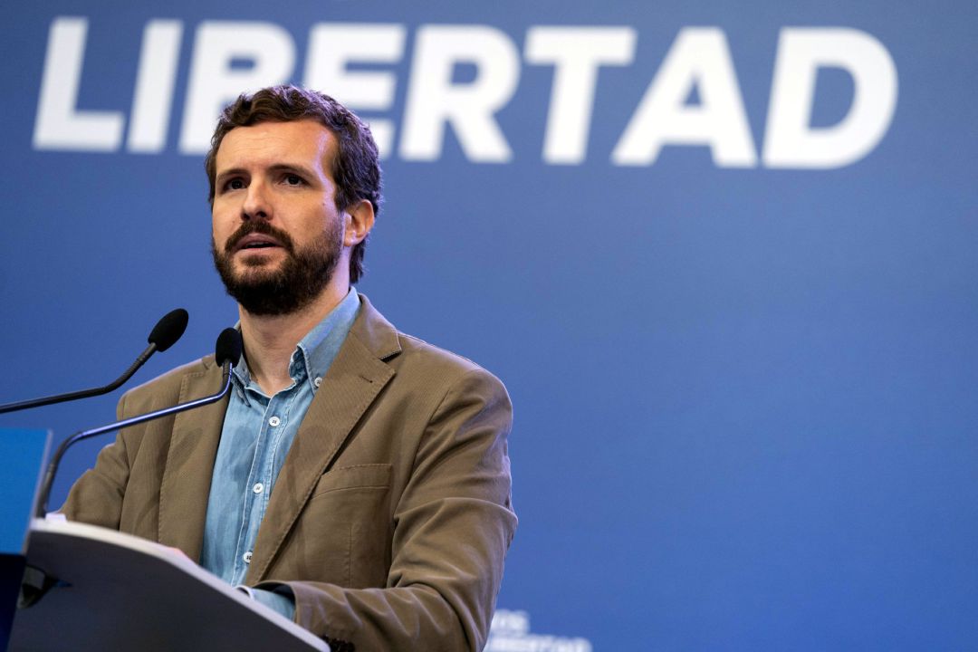 Pablo Casado, presidente del PP. Pablo Casado, presidente del PP.