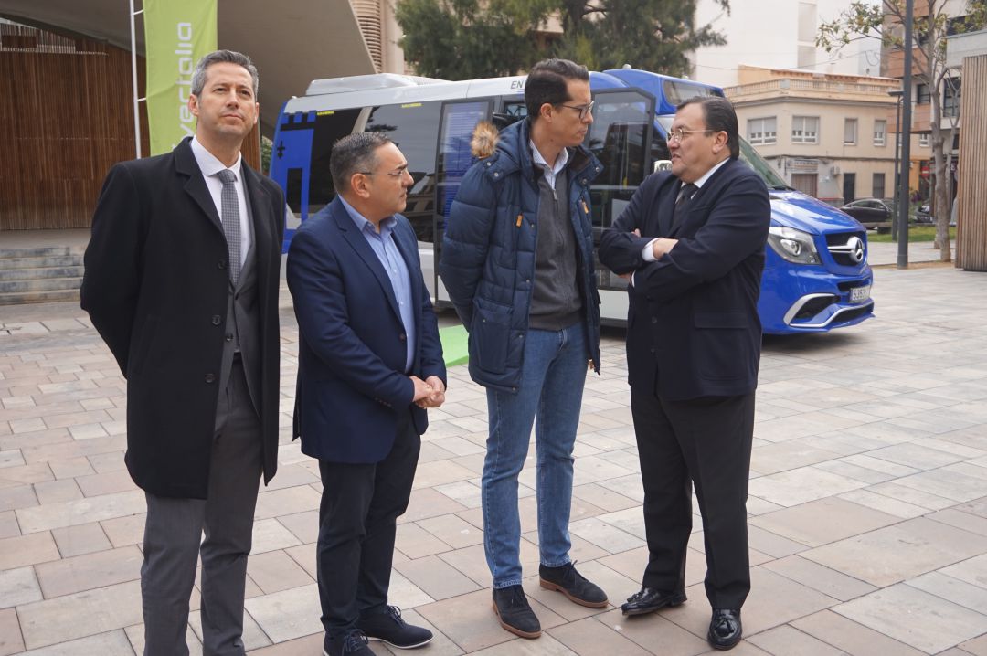 Presentación de nuevos autobuses en Elda Presentación de nuevos autobuses en Elda