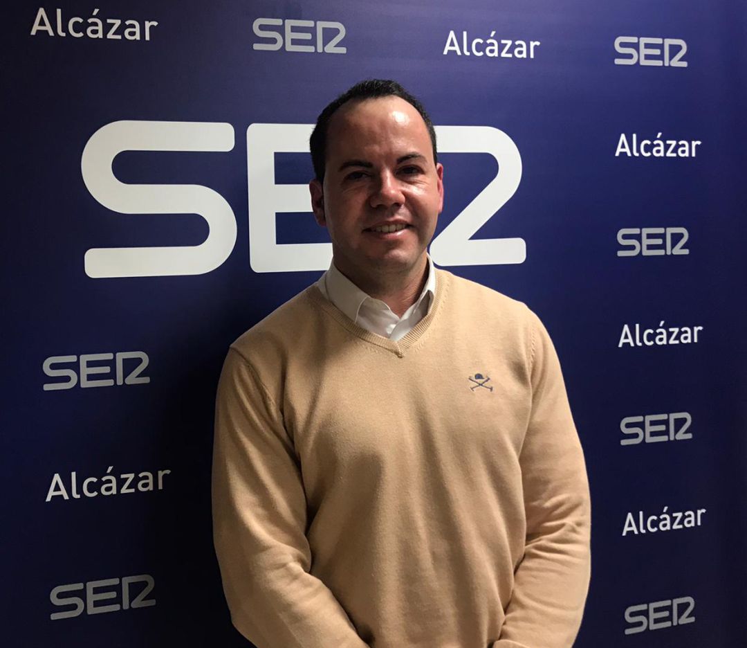 Sergio García-Navas, alcalde de Herencia, en los estudios de SER Alcázar Sergio García-Navas, alcalde de Herencia, en los estudios de SER Alcázar
