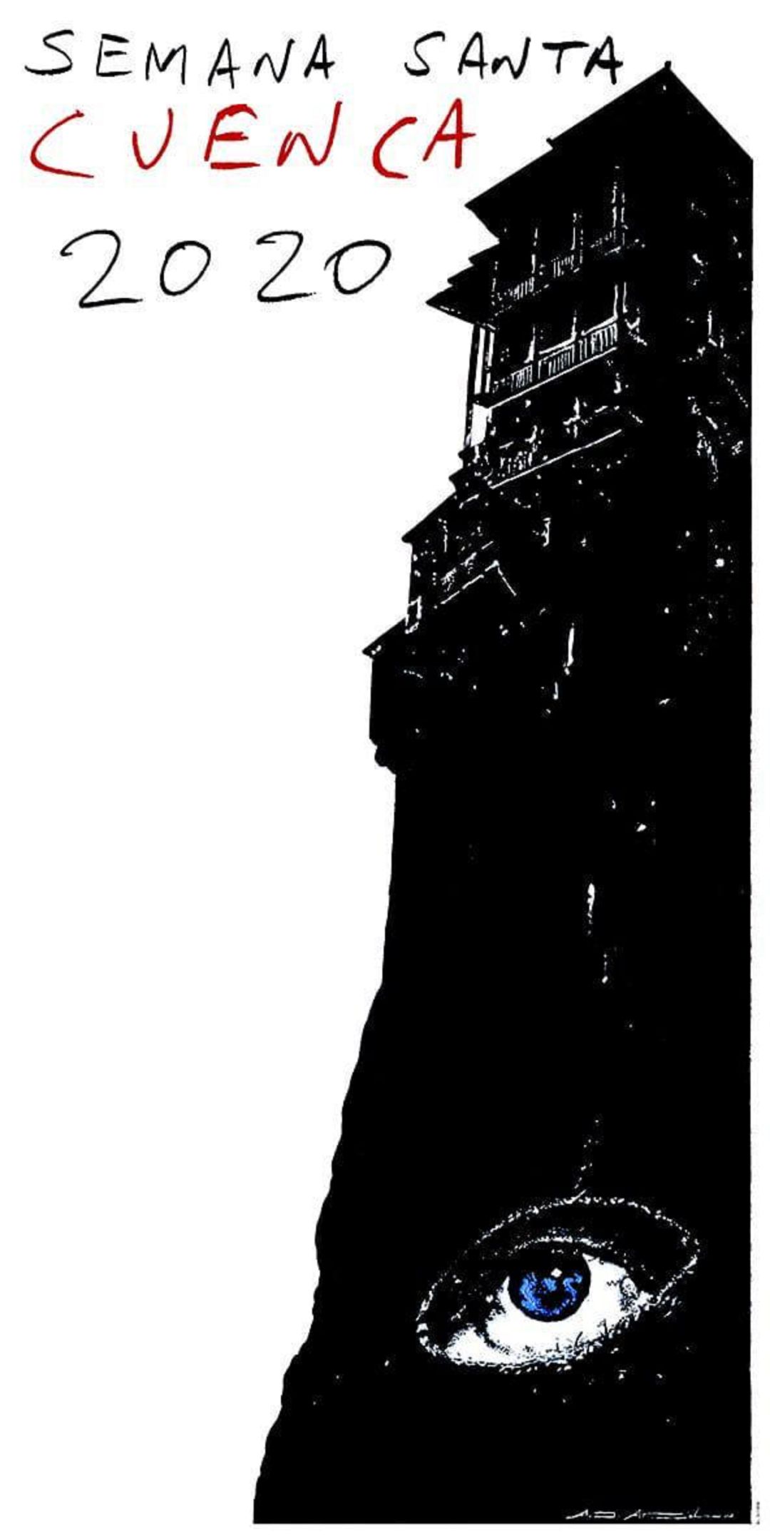 Cartel de la Semana Santa de Cuenca 2020 obra de Antonio Díaz Arnido. Cartel de la Semana Santa de Cuenca 2020 obra de Antonio Díaz Arnido.