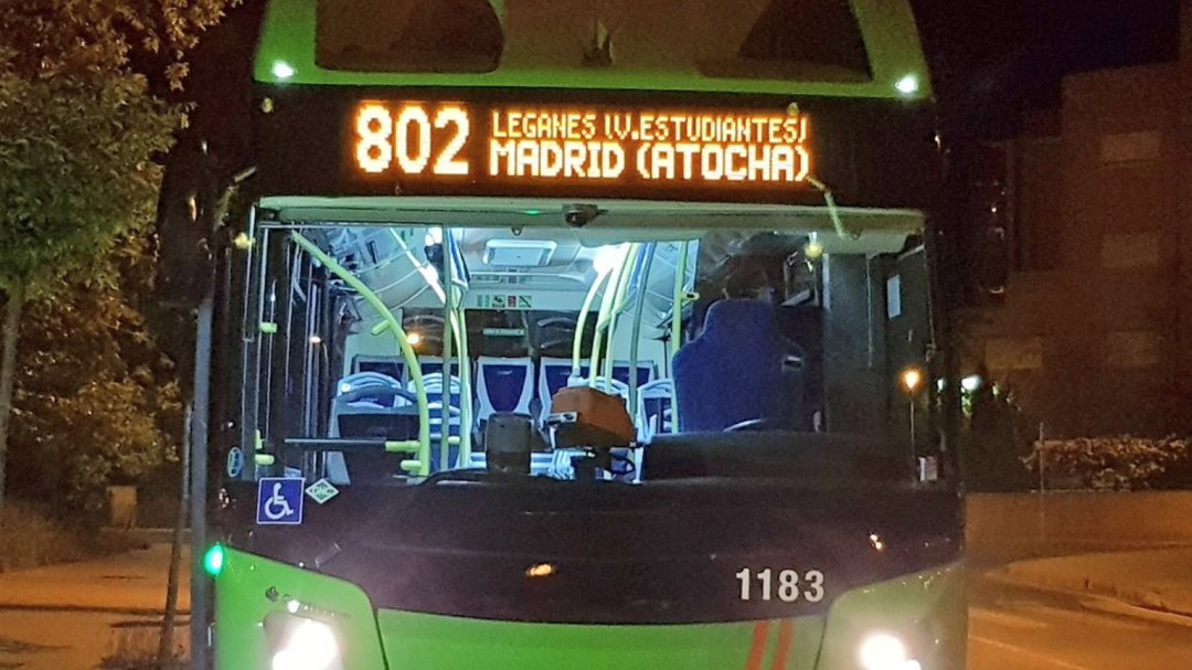 Así funcionarán las paradas a demanda en los autobuses nocturnos