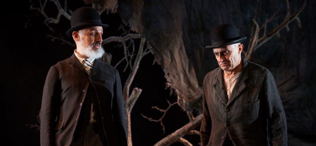 Viyuela representa a Estragón en la obra de Beckett 'Esperando a Godot'. Viyuela representa a Estragón en la obra de Beckett 'Esperando a Godot'.
