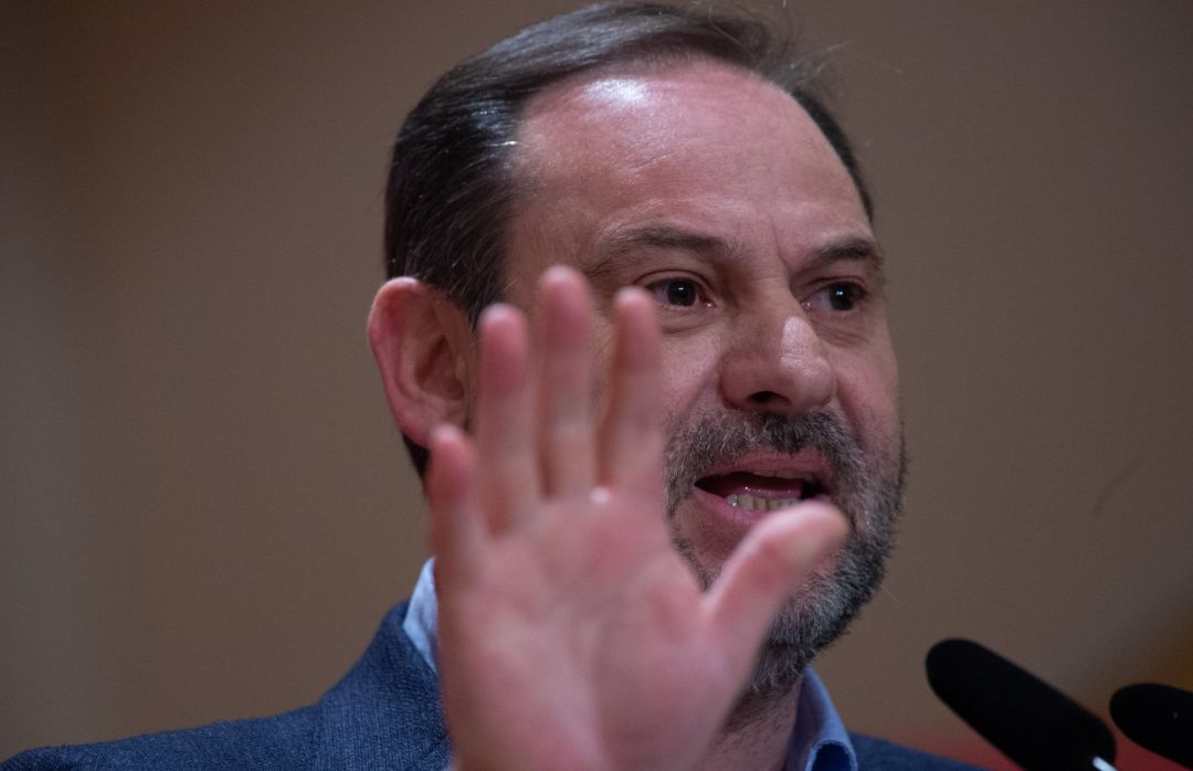 El secretario de Organización del PSOE y ministro de Transportes, Movilidad y Agenda Urbana, José Luis Ábalos durante la clausura del Comité Regional de los socialistas murcianos el pasado 18 de enero. El secretario de Organización del PSOE y ministro de Transportes, Movilidad y Agenda Urbana, José Luis Ábalos durante la clausura del Comité Regional de los socialistas murcianos el pasado 18 de enero.