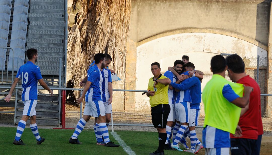 Imagen de un partido del Jerez Industrial esta temporada Imagen de un partido del Jerez Industrial esta temporada