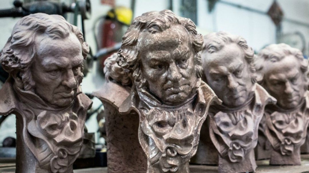 Estatuilla de los Premios Goya. Estatuilla de los Premios Goya.