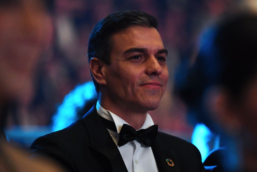 Pedro Sánchez en la gala de los Goya. Pedro Sánchez en la gala de los Goya.