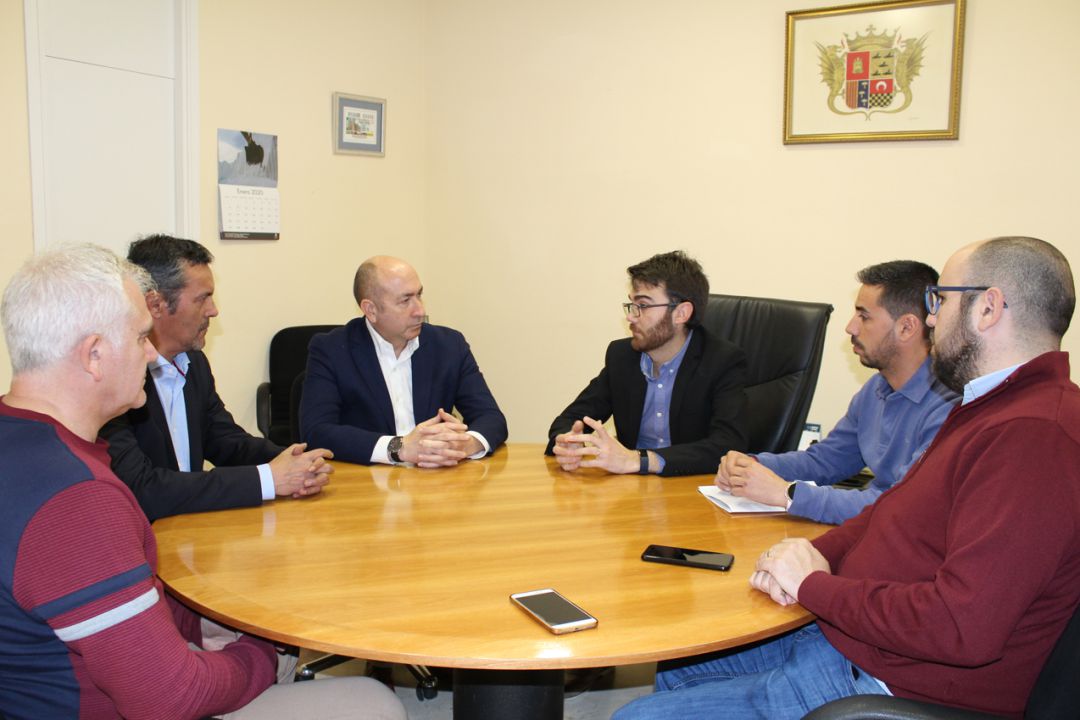 Reunión con Alejandro Soler en Novelda Reunión con Alejandro Soler en Novelda