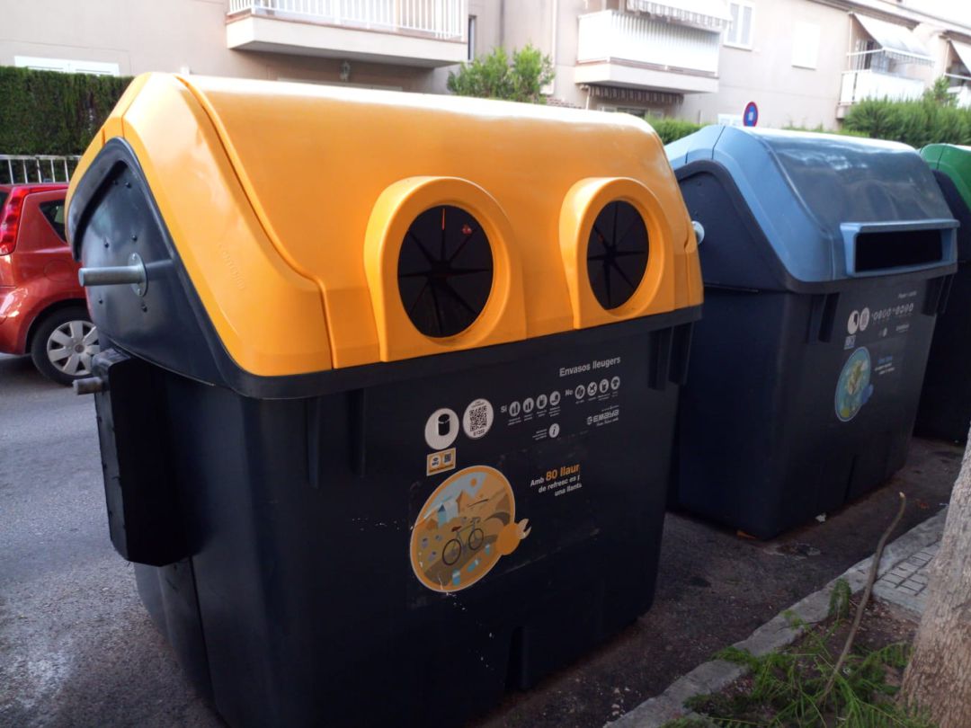 Contenedores de basura para reciclaje Contenedores de basura para reciclaje
