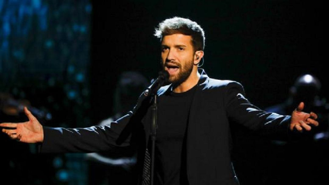 Pablo Alborán, durante su actuación en la gala de los Goya Pablo Alborán, durante su actuación en la gala de los Goya
