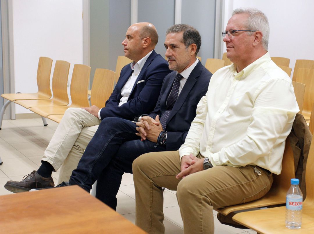 Gabriel Echávarri, Eduardo Díez y Pedro de Gea Gabriel Echávarri, Eduardo Díez y Pedro de Gea