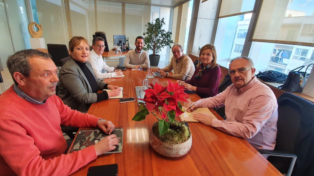 Imagen de la reunión celebrada en el Consell de Ibiza Imagen de la reunión celebrada en el Consell de Ibiza