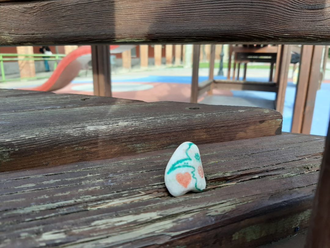 Una de las piedras que hay que buscar en Palencia Una de las piedras que hay que buscar en Palencia