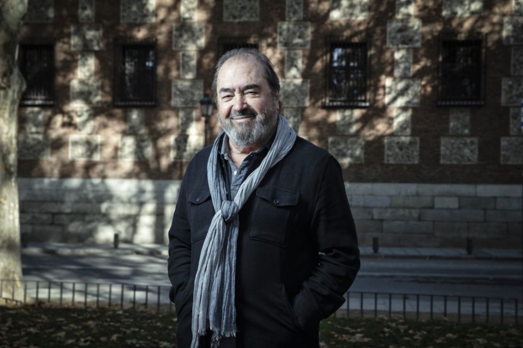 Patxi Andión, retratado el pasado 19 de noviembre en Madrid para EL PAÍS. Patxi Andión, retratado el pasado 19 de noviembre en Madrid para EL PAÍS.