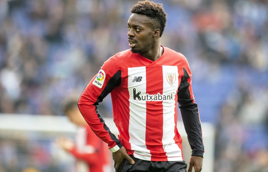 Iñaki Williams, en el partido entre el Espanyol y el Athletic. Iñaki Williams, en el partido entre el Espanyol y el Athletic.