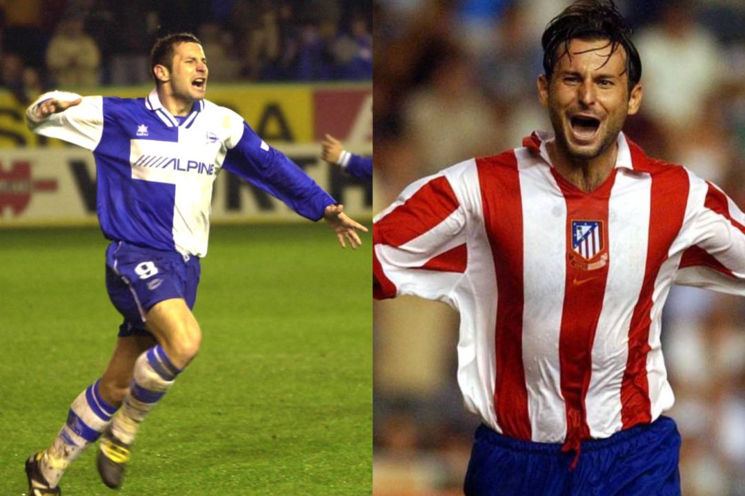 Javi Moreno en su etapa con el Alavés y el Atlético Javi Moreno en su etapa con el Alavés y el Atlético