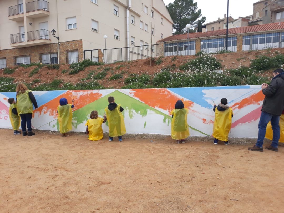 Mural en Valverde del Júcar Mural en Valverde del Júcar