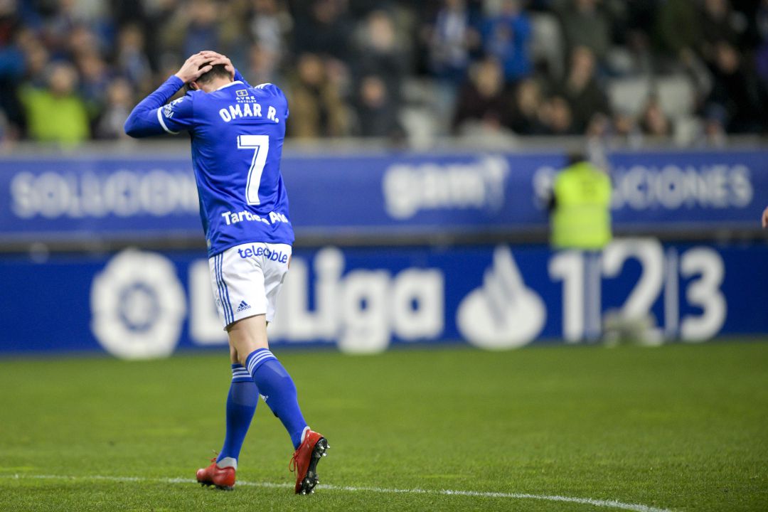 Ramos en un partido con el Oviedo Ramos en un partido con el Oviedo