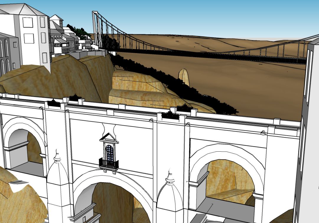 El Ayuntamiento de Ronda rechaza el 'Puente Colgante' de Adolfo Izquierdo Caballero