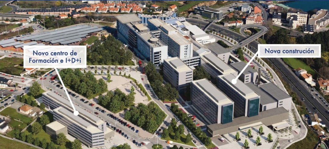 Recreación virtual de cómo quedará el hospital Recreación virtual de cómo quedará el hospital