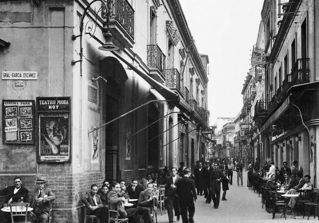 Imagen de la calle Palacios (Huelva) Foto cedida por Diego Lopa Imagen de la calle Palacios (Huelva) Foto cedida por Diego Lopa