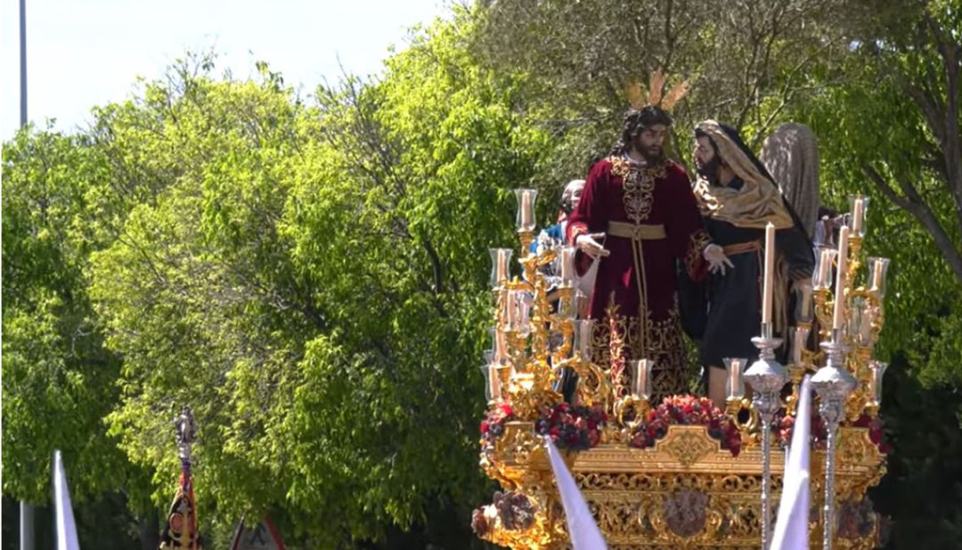 Paso de misterio de la Hermandad de la Clemencia Paso de misterio de la Hermandad de la Clemencia