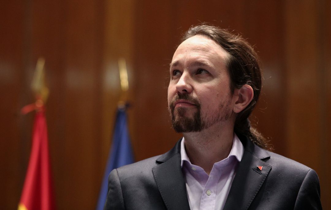 El vicepresidente de Derechos Sociales y Agenda 2030 para el Gobierno de coalición de PSOE y Unidas Podemos en la XIV Legislatura, Pablo Iglesias. El vicepresidente de Derechos Sociales y Agenda 2030 para el Gobierno de coalición de PSOE y Unidas Podemos en la XIV Legislatura, Pablo Iglesias.