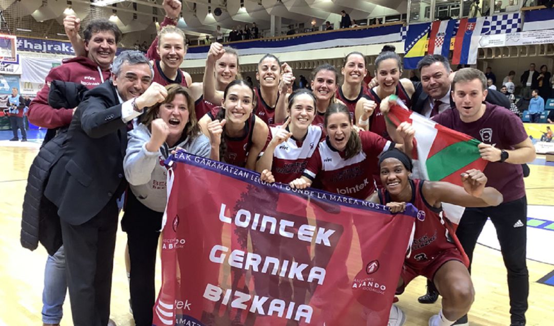 Lointek Gernika sigue haciendo historia y ya está en cuartos de final de la Eurocup Lointek Gernika sigue haciendo historia y ya está en cuartos de final de la Eurocup