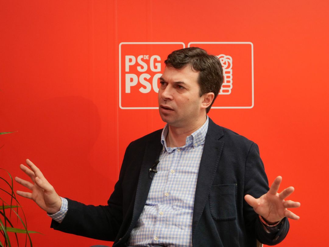El secretario general del PSG-PSOE, Gonzalo Caballero El secretario general del PSG-PSOE, Gonzalo Caballero