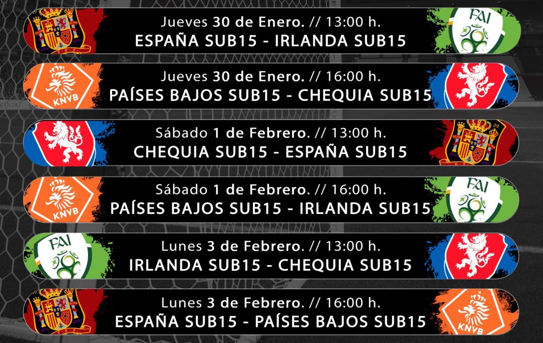 Cartel del torneo sub15 de Pinatar Arena Cartel del torneo sub15 de Pinatar Arena