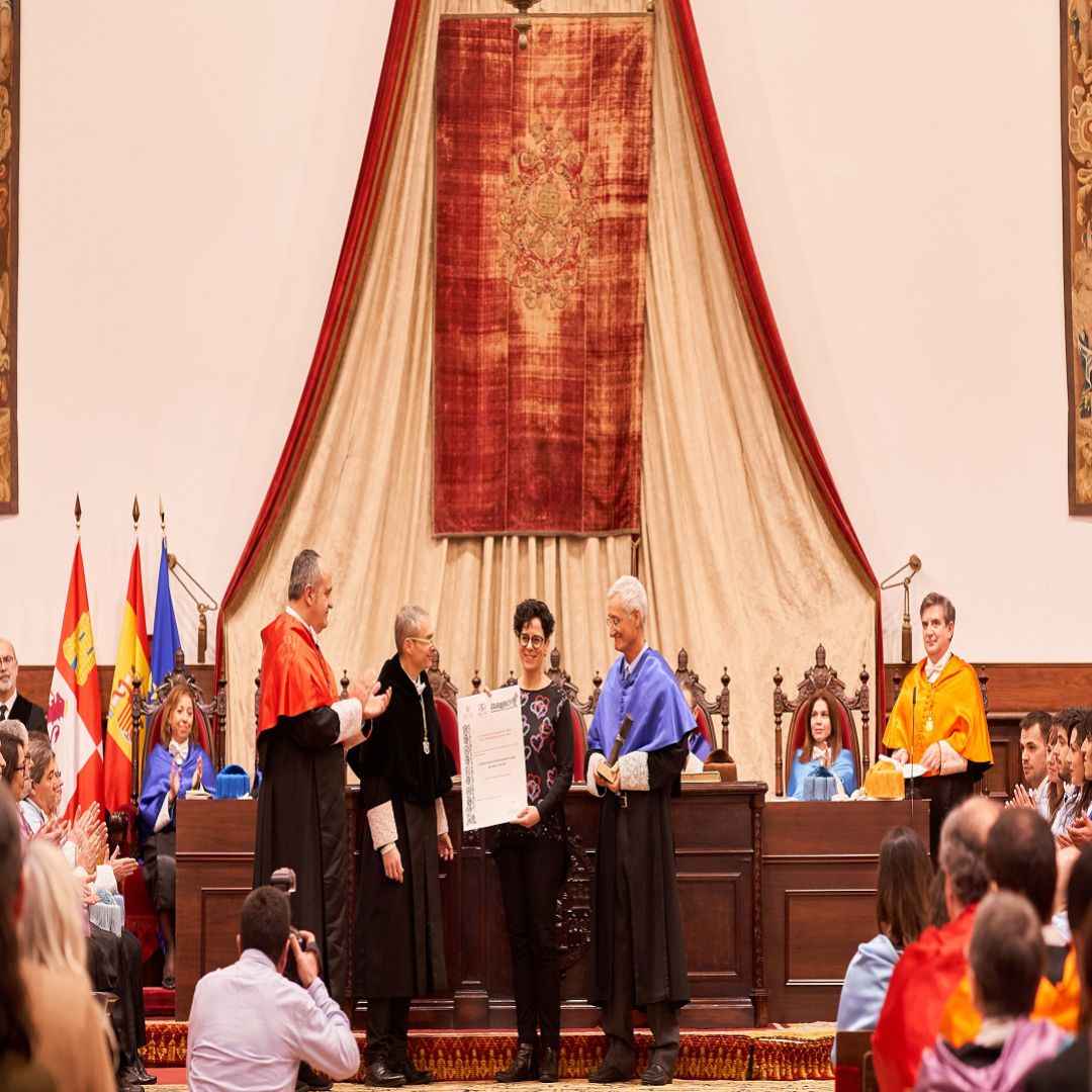 Núria López-Bigas recibe el IX Premio Nacional de Investigación en Cáncer en el Paraninfo de la USAL Núria López-Bigas recibe el IX Premio Nacional de Investigación en Cáncer en el Paraninfo de la USAL