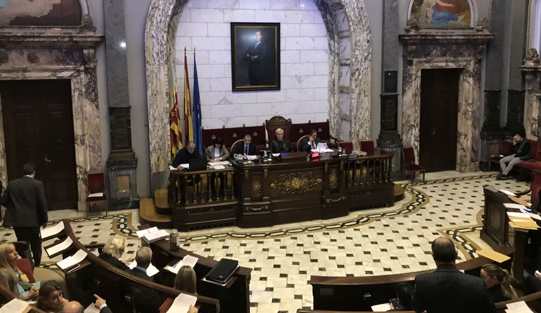 Hemiciclo del Ayuntamiento de València Hemiciclo del Ayuntamiento de València