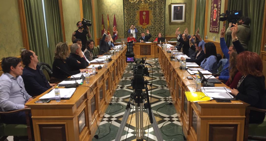 Votación en el pleno ordinario de enero Votación en el pleno ordinario de enero