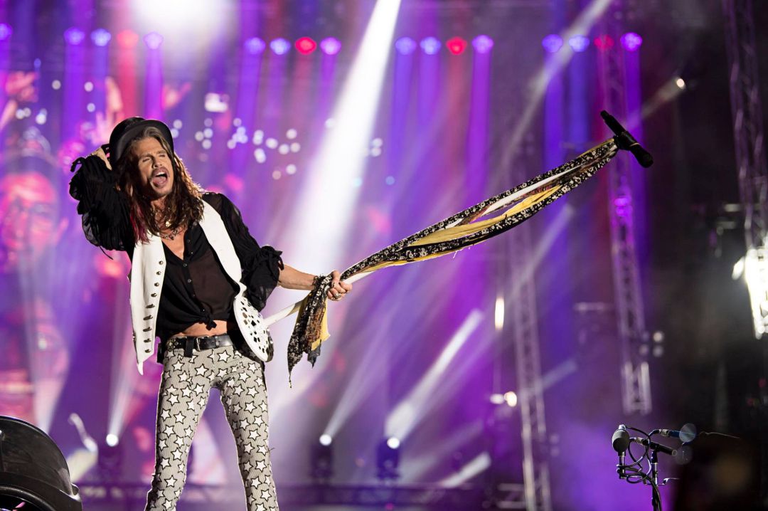 Aerosmith, en concierto. Aerosmith, en concierto.