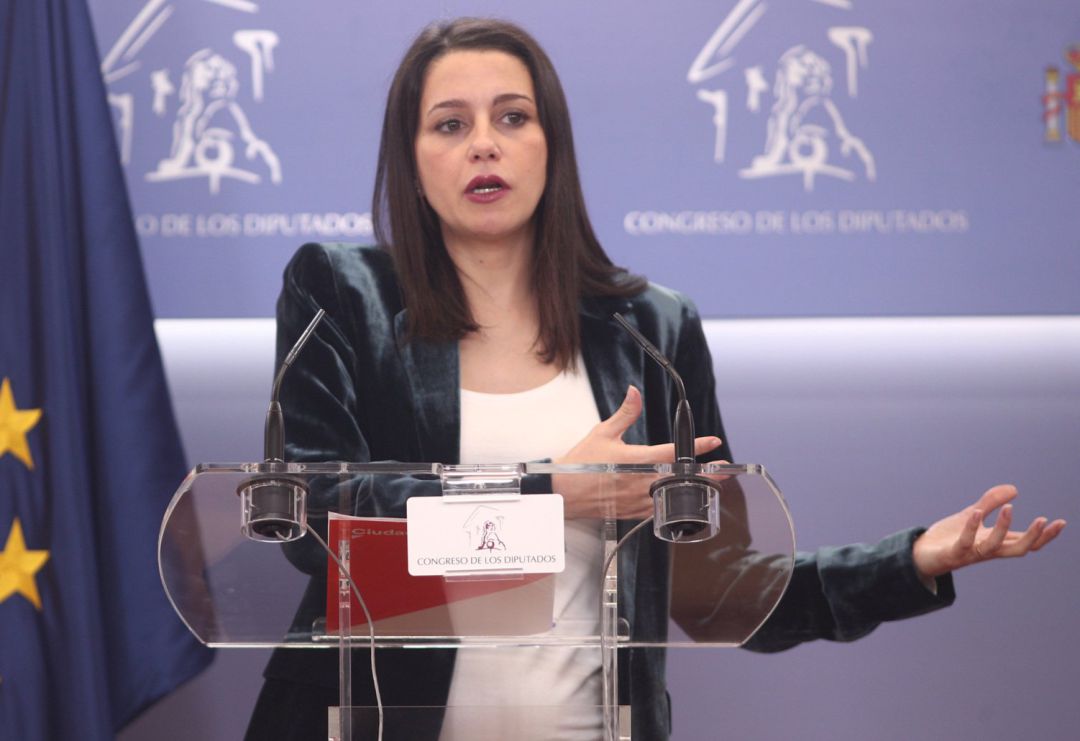 La portavoz de Ciudadanos en el Congreso de los Diputados, Inés Arrimadas La portavoz de Ciudadanos en el Congreso de los Diputados, Inés Arrimadas