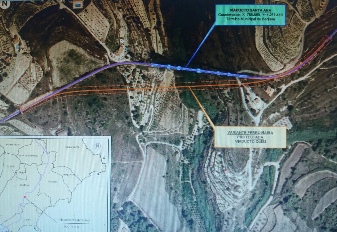 Proyecto Básico de Construcción del Viaducto sobre el barranco del Quisi. Benissa Proyecto Básico de Construcción del Viaducto sobre el barranco del Quisi. Benissa