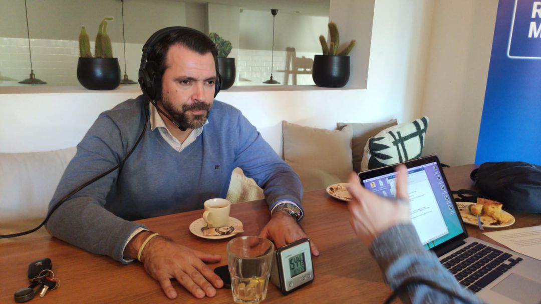 José Tirado, director deportivo del Palma Futsal, protagonista en La Tertulia del Pintamonas. José Tirado, director deportivo del Palma Futsal, protagonista en La Tertulia del Pintamonas.