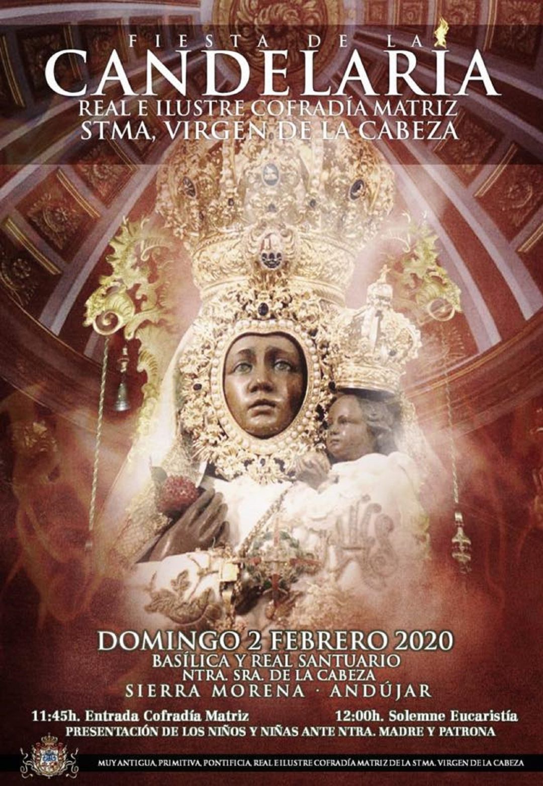 Cartel anunciador de la Fiesta de la Candelaria Cartel anunciador de la Fiesta de la Candelaria