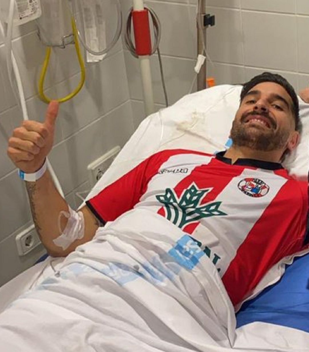 Rubiato, recuperándose en el Virgen de la Concha Rubiato, recuperándose en el Virgen de la Concha