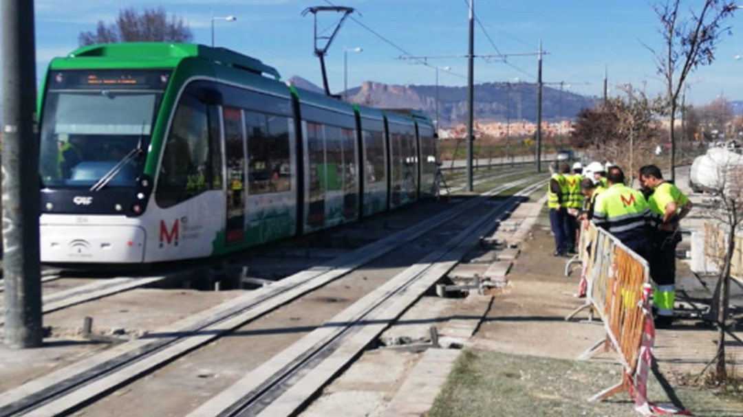El metro restablece el servicio entre Albolote y Maracena