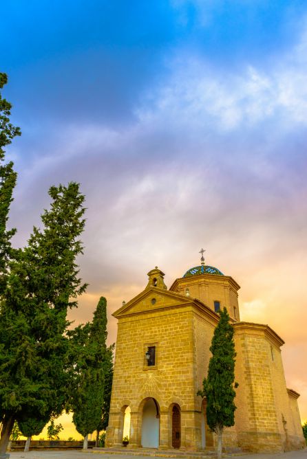 La iglesia de Torrecilla de Alcañiz, uno de los pueblos de la lista La iglesia de Torrecilla de Alcañiz, uno de los pueblos de la lista