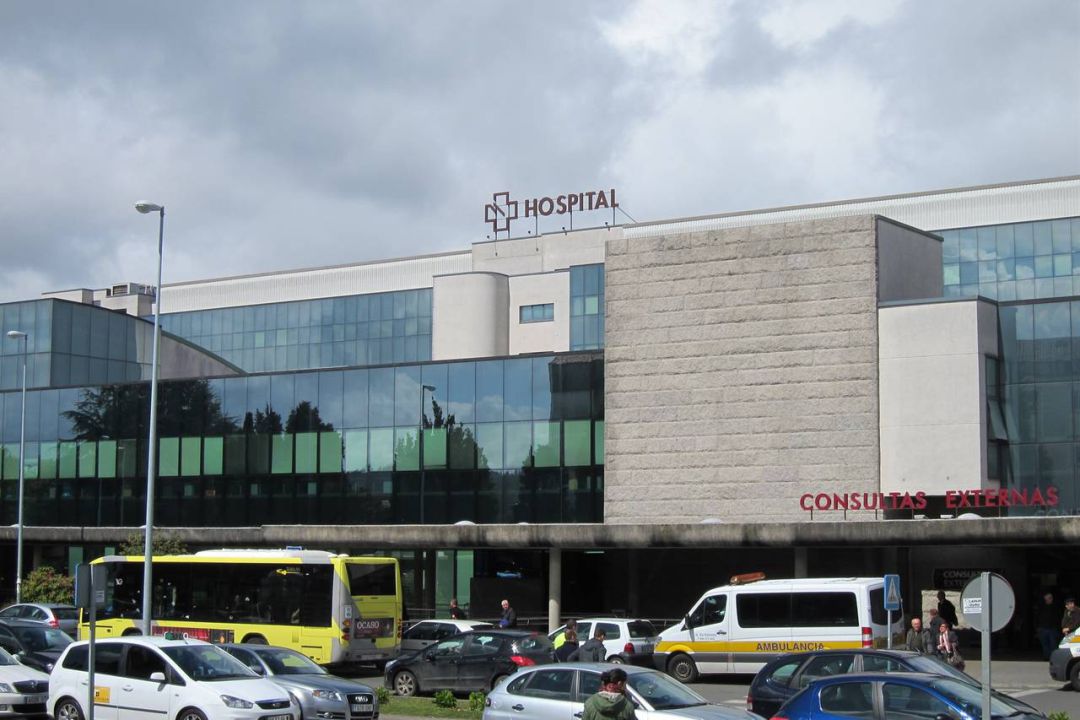 Vista exterior del Hospital Clínico de Santiago de Compostela Vista exterior del Hospital Clínico de Santiago de Compostela