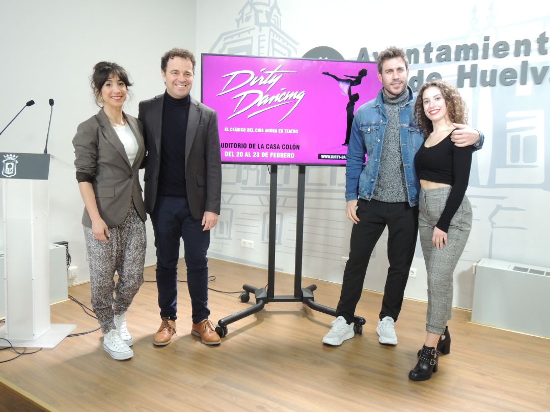 Presentación del espectáculo Dirty Dancing en Huelva. Presentación del espectáculo Dirty Dancing en Huelva.