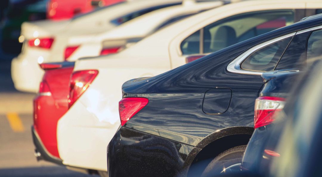 Imagen de un concesionario de coches. Imagen de un concesionario de coches.